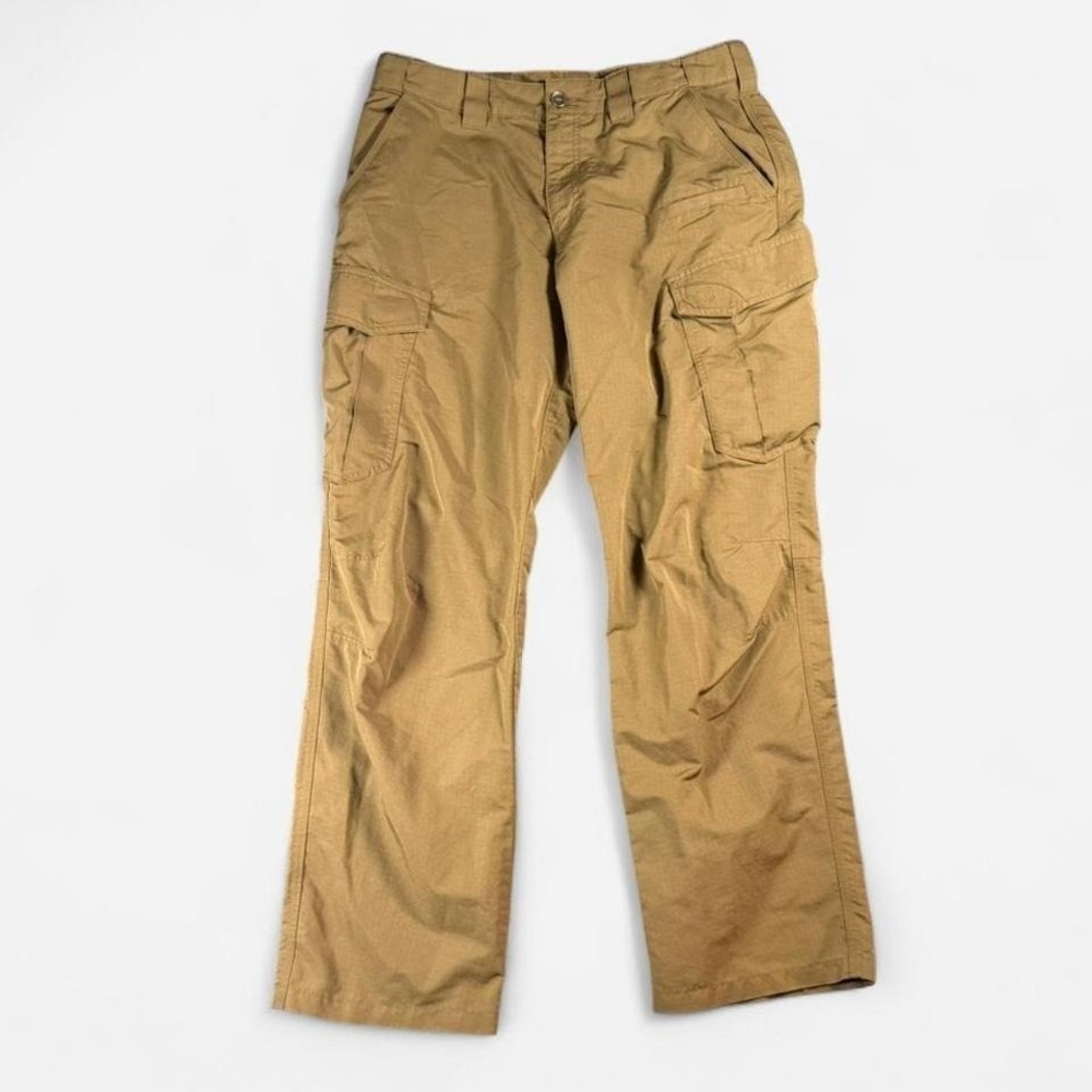 5.11 Tactical Ripstop Cargo Pants‎ Brown Utility Military Style Size 34x32